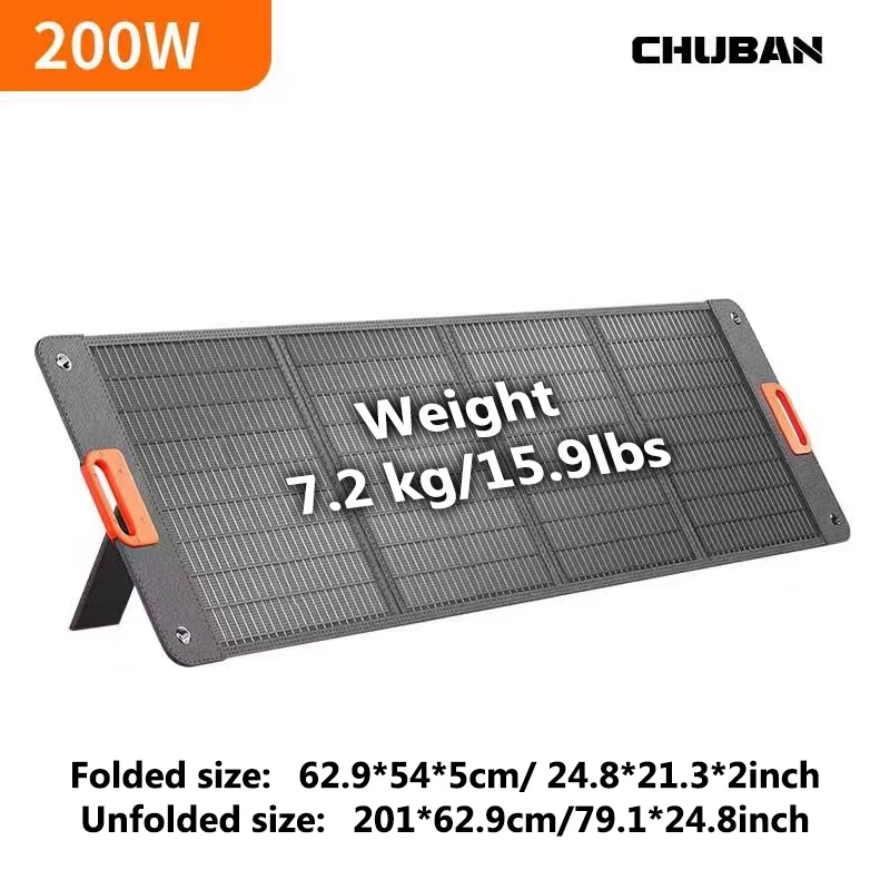 Folding Solar Panel - 200W Foldable Solar Panel 400w 100w
