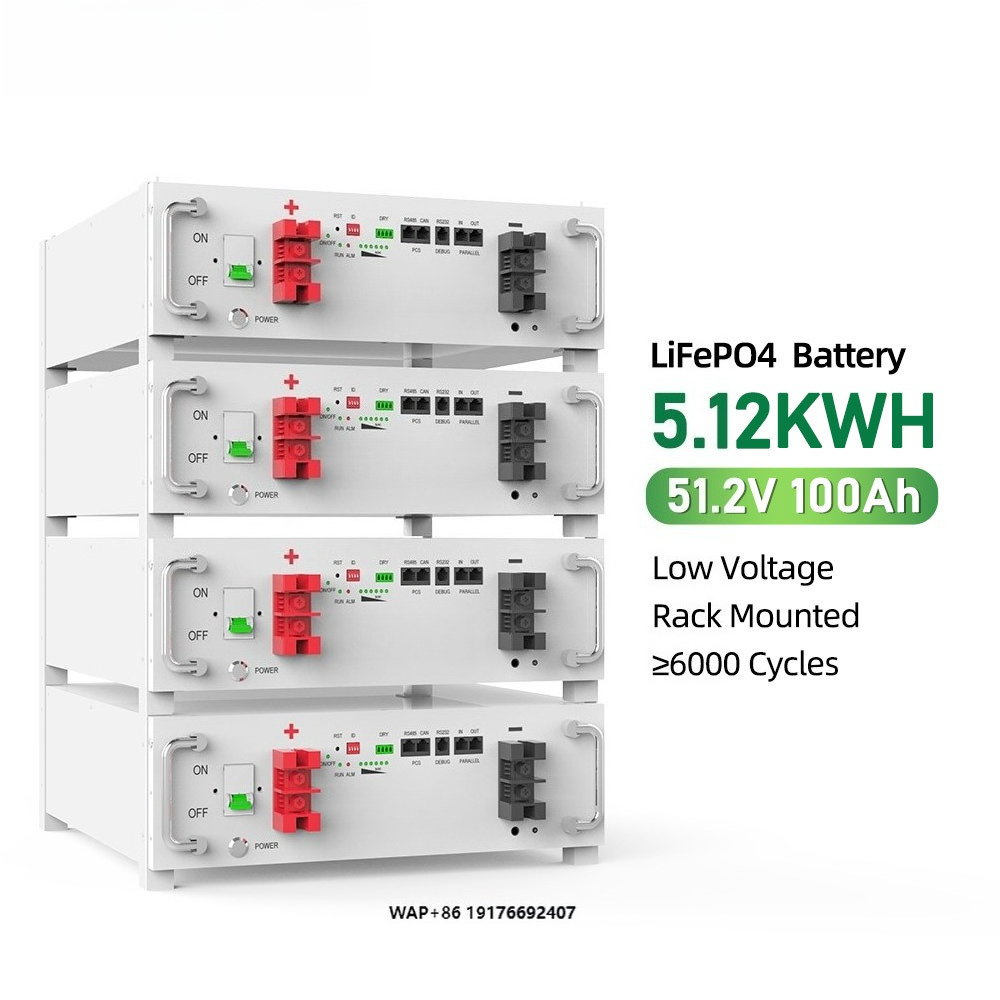 Energy Storage Rack - Greensun 51.2V 100Ah Low Voltage Rack