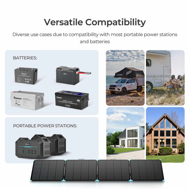 Renogy 400W Lightweight Portab - Folding Solar Panel ulasan dan harga