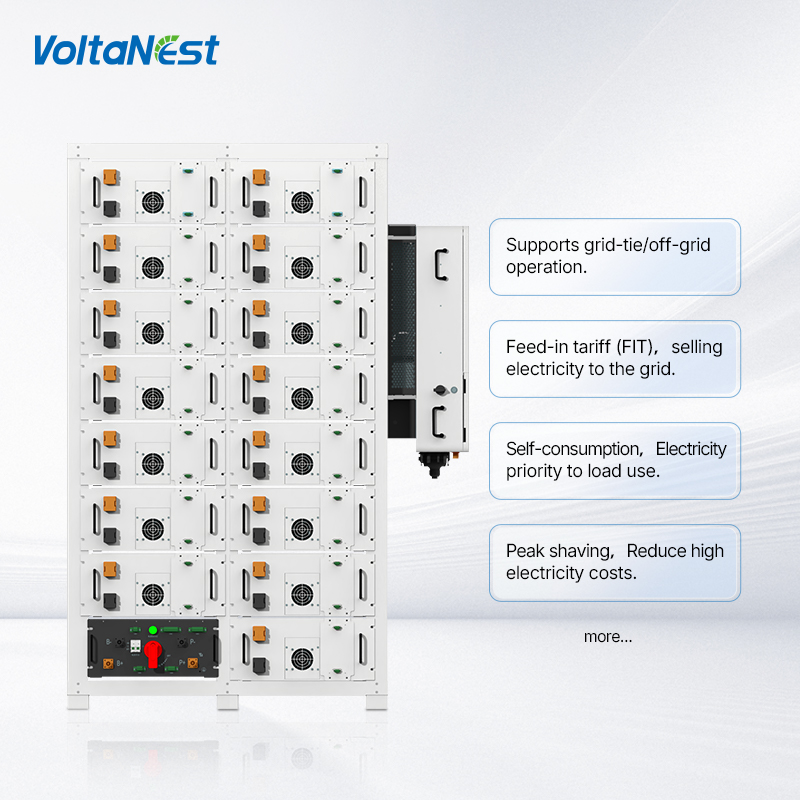 VoltaNest All-in-One 100kWh 96 - Energy Storage Rack ulasan dan harga