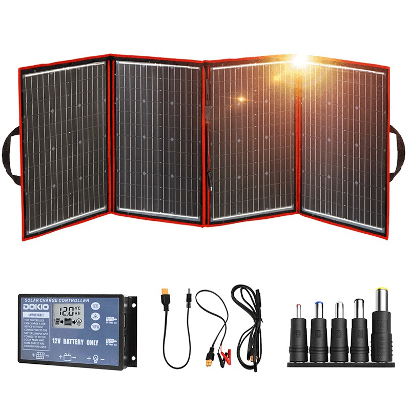 Dokio Flexible Foldable 200W(5 - Folding Solar Panel ulasan dan harga