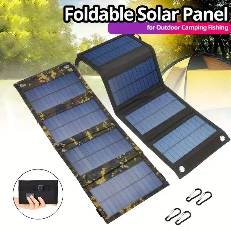 Portable USB Foldable Solar Pa - Folding Solar Panel ulasan dan harga