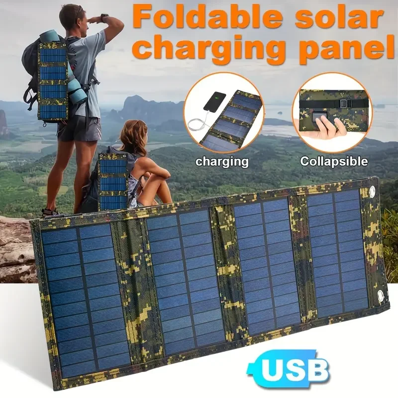 Portable USB Foldable Solar Pa - Folding Solar Panel ulasan dan harga