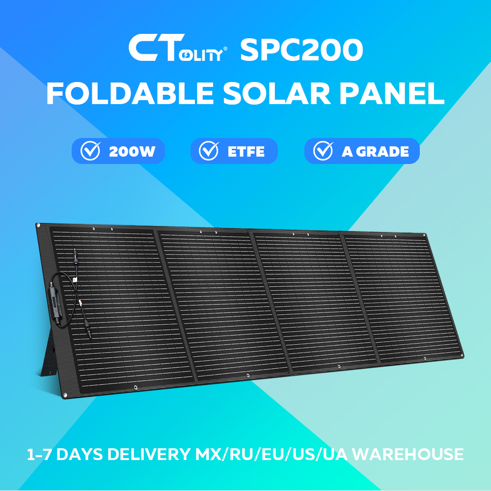 CTOLITY SPC200 Foldable Solar  - Folding Solar Panel ulasan dan harga