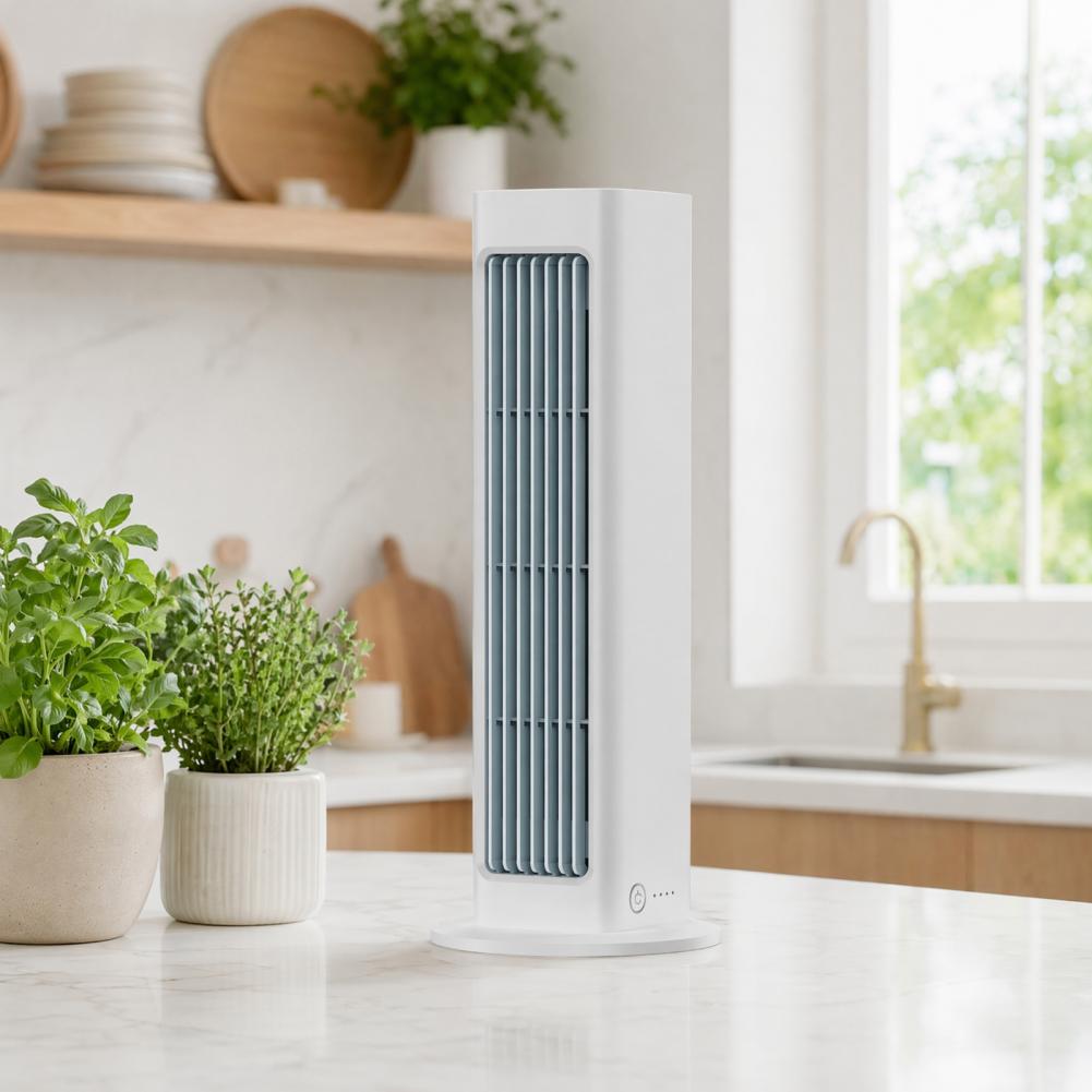 Portable Air Conditioner Fan 4 - Mini Wind Turbine Vertical ulasan dan harga