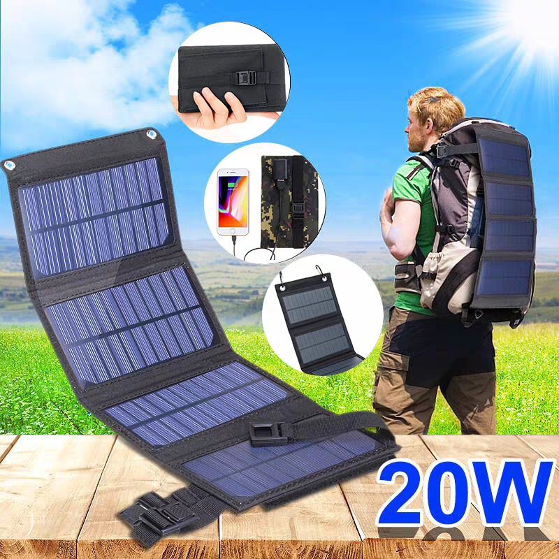 Foldable Solar Panel 20W 50W 6 - Folding Solar Panel ulasan dan harga