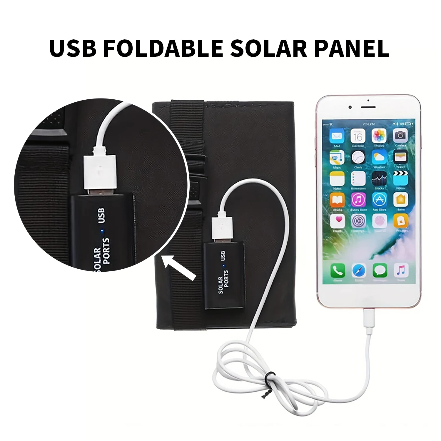 Foldable Solar Panel 20W 50W 6 - Folding Solar Panel ulasan dan harga