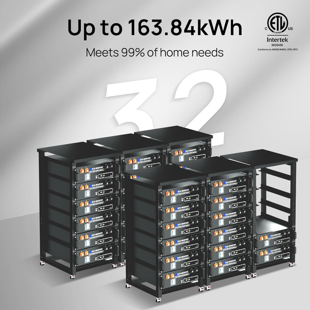 48V 100Ah LiFePO4 Lithium Batt - Energy Storage Rack ulasan dan harga