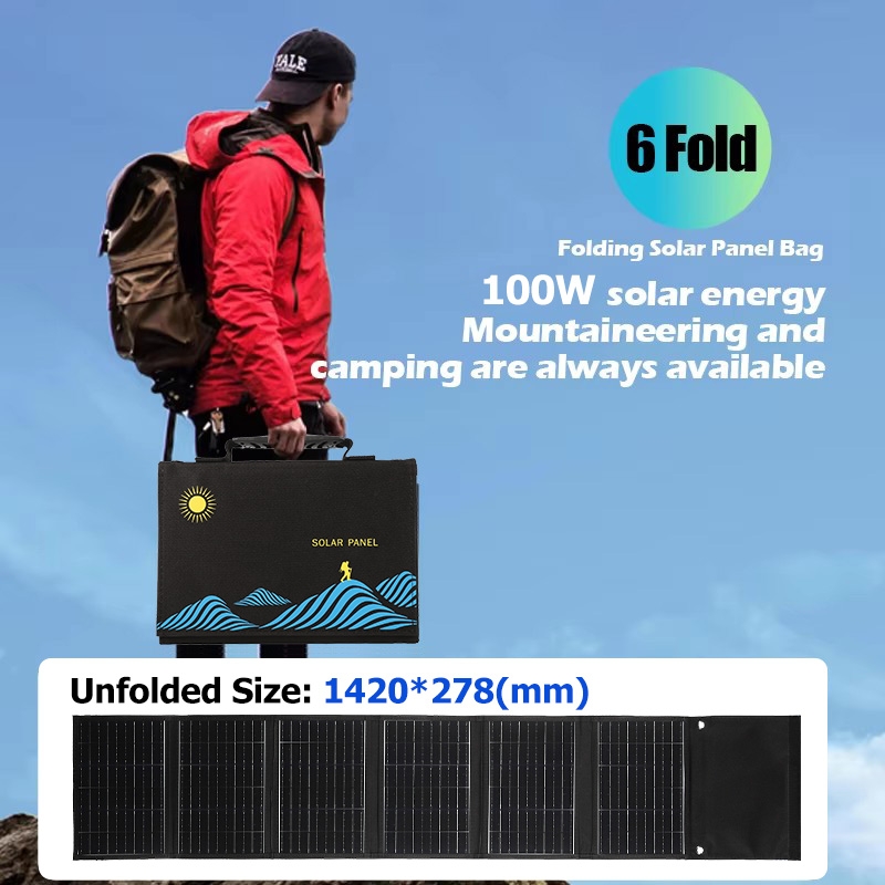 60W 100W 4/6fold Solar Panel F - Folding Solar Panel ulasan dan harga