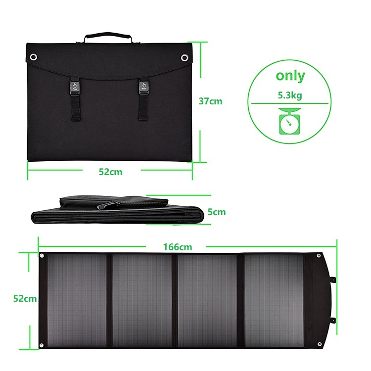 100w 120w 200w 220w 300w Folda - Folding Solar Panel ulasan dan harga