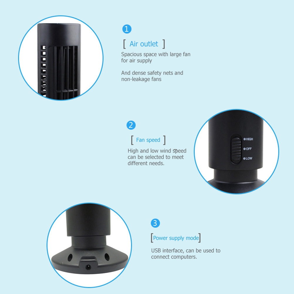 E9 Portable Air Cooler Vertica - Mini Wind Turbine Vertical ulasan dan harga