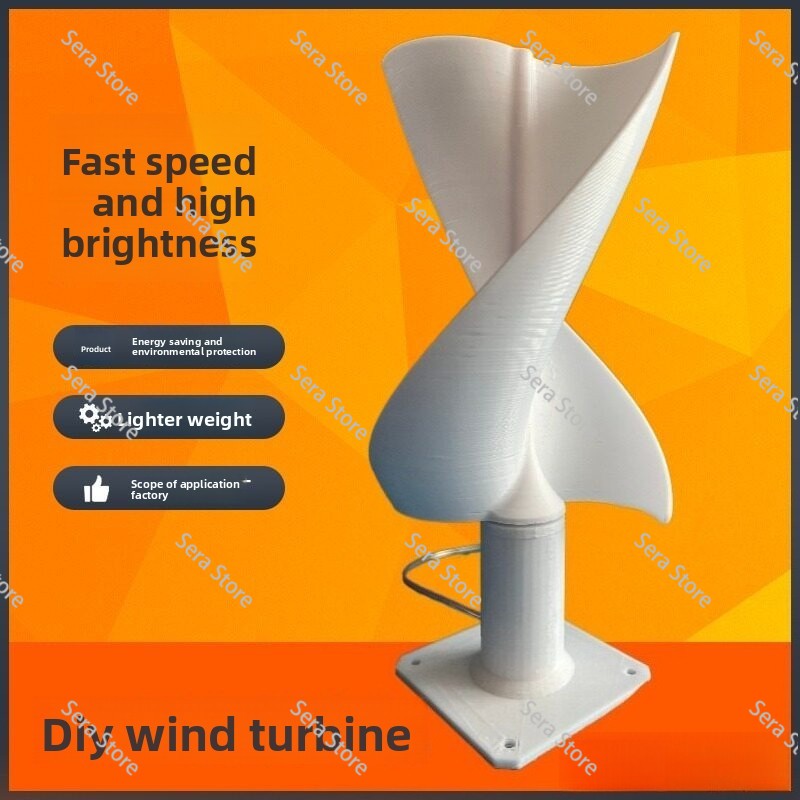 Spiral Vertical Axis Wind Turb - Mini Wind Turbine Vertical ulasan dan harga